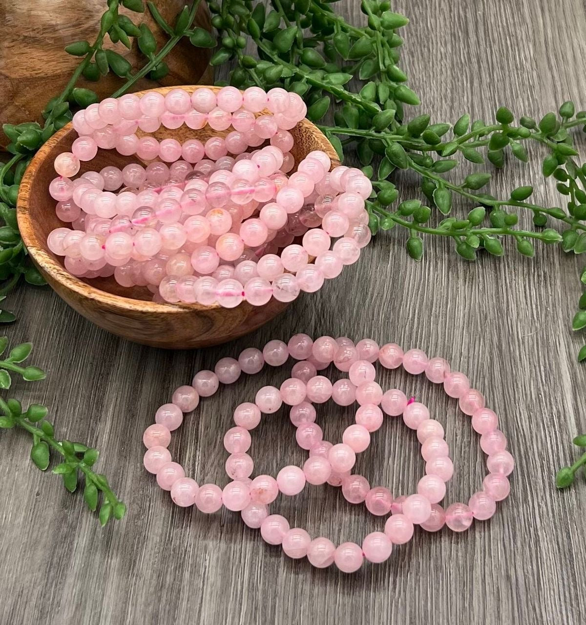 LOVE ATTRACTOR ROSE QUARTZ BRACELET