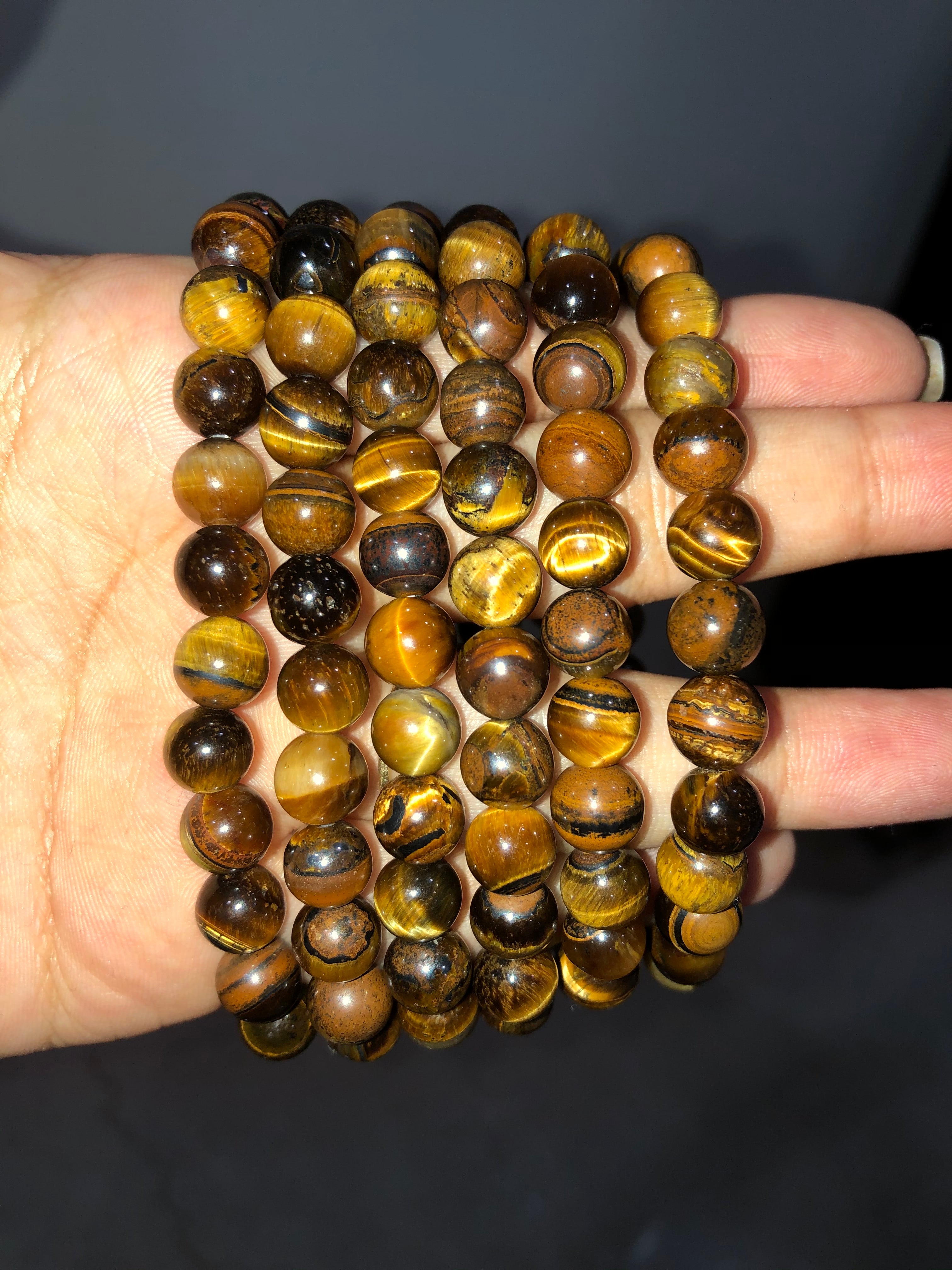 OBSTACLE REMOVER TIGERS EYE BRACELET