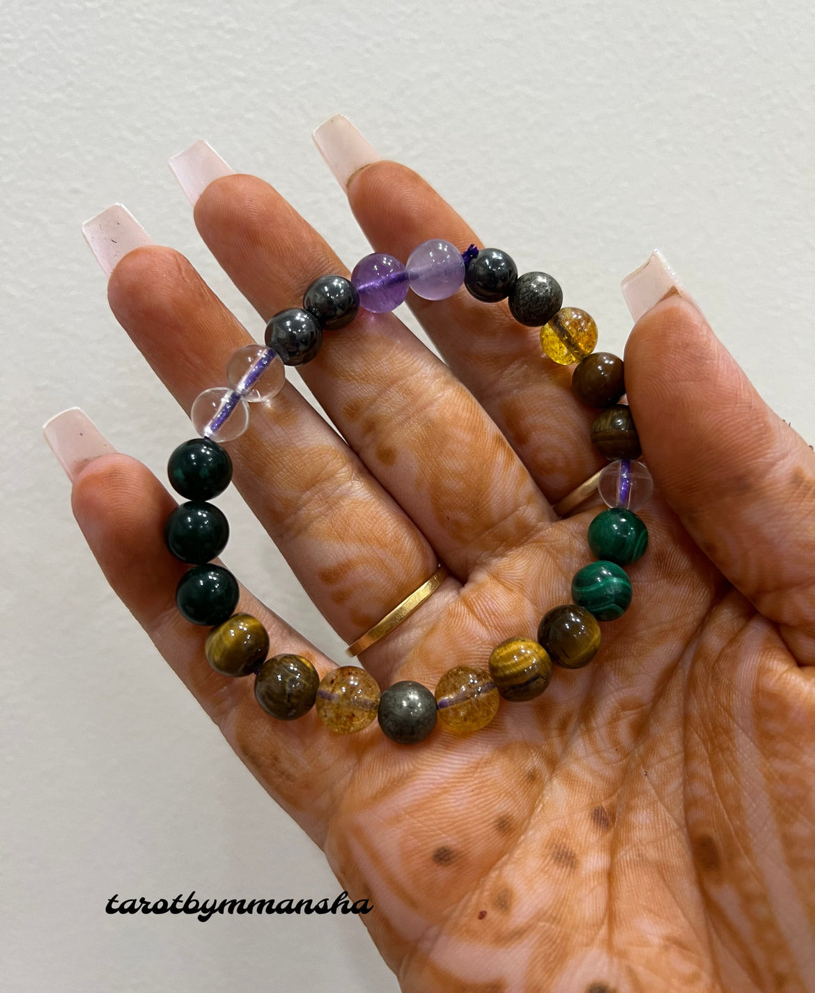 Abundance, prosperity, protection, luck attraction, negativity removal bracelet