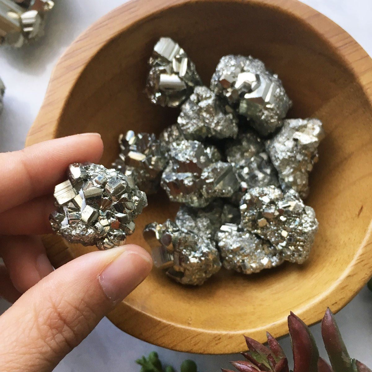 PYRITE TUMBLES
