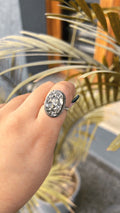 PYRITE ADJUSTABLE UNISEX RING