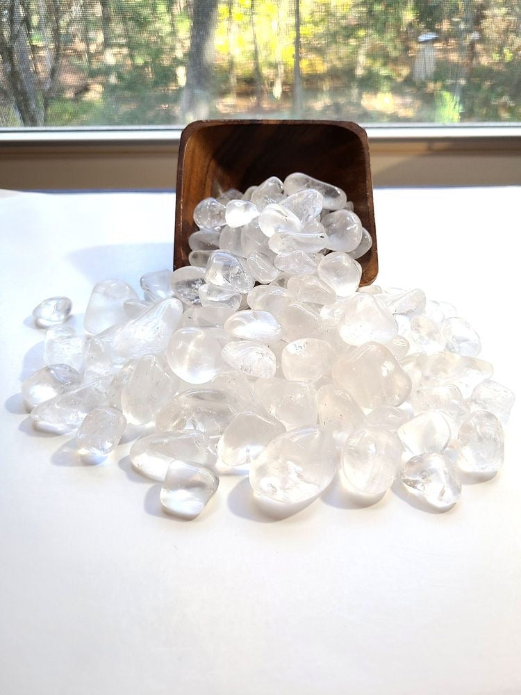 CLEAR QUARTZ TUMBLES