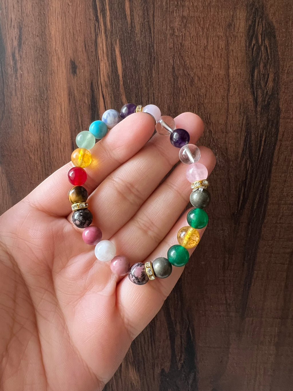 RELATIONSHIP , SEVEN CHAKRA, CAREER AND EMOTIONAL STABILITY BRACELET